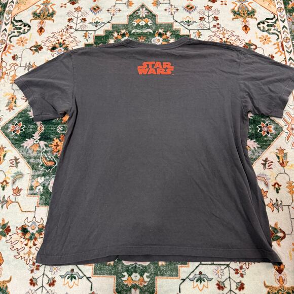 Vintage 2000s Y2K Star Wars BB-8 Graphic Gray T-Shirt Men’s Size XL - Picture 2 of 6